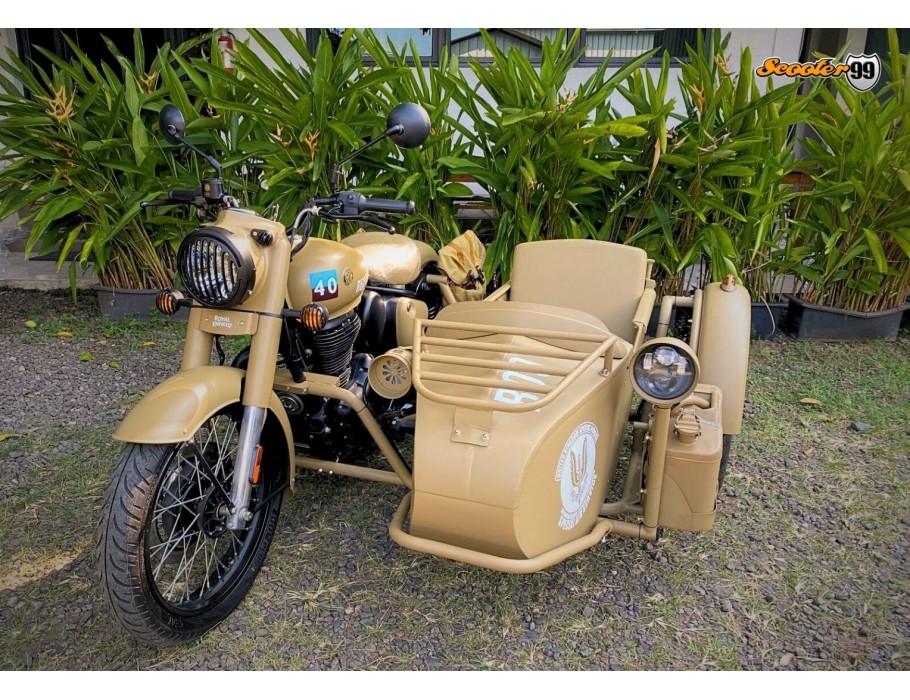Royal Enfield Military Style Sidecar – Desert Sand